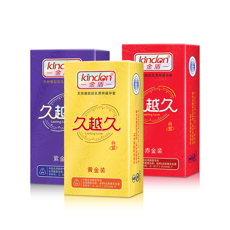 <strong>金盾透薄久越久系列组合装避孕套7只装</strong>